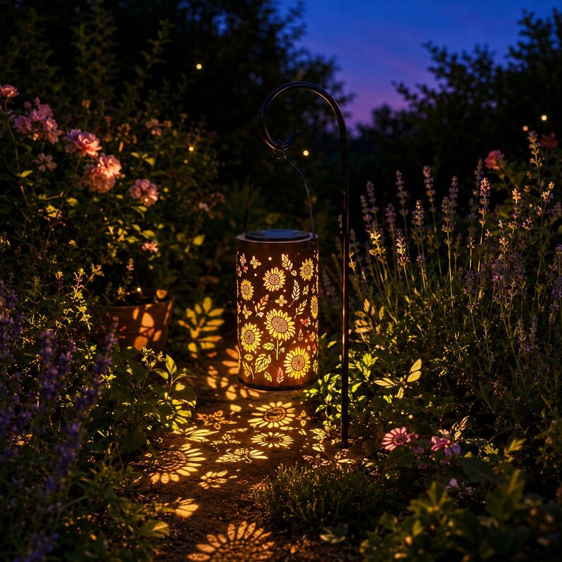 Solar Sun-flower projection Latern