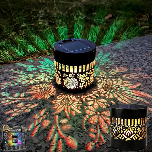 Solar Mandala Wall Light