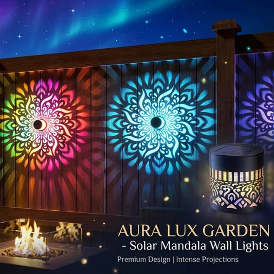Solar Mandala Wall Light