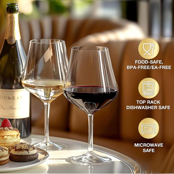 Unbreakable Poolside Wine Glasses