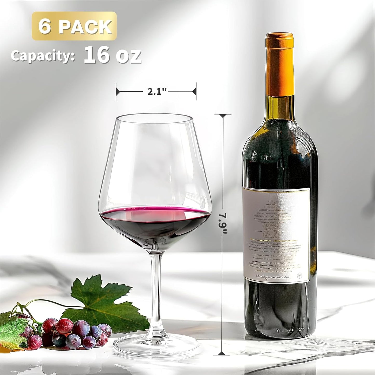 Unbreakable Poolside Wine Glasses