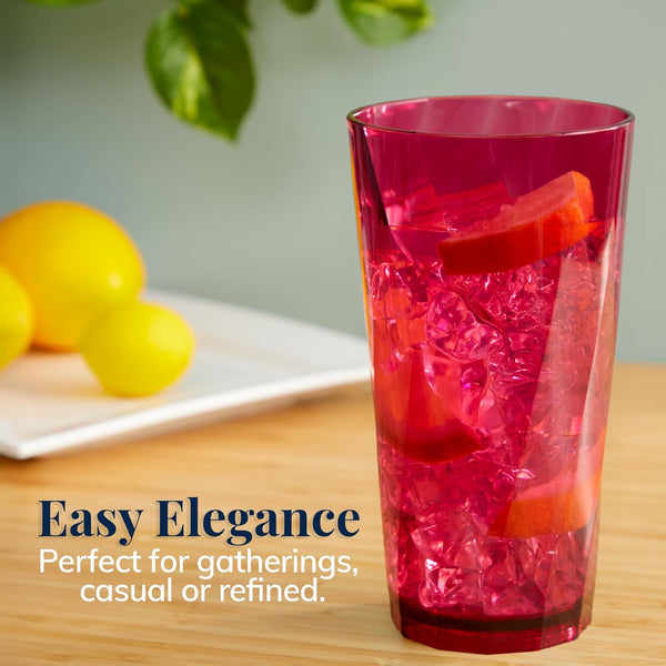 Colorful Reusable Water Glasses