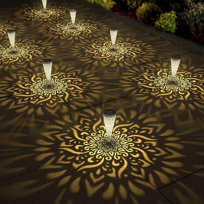 Solar Powered Walk-way Mandela light.