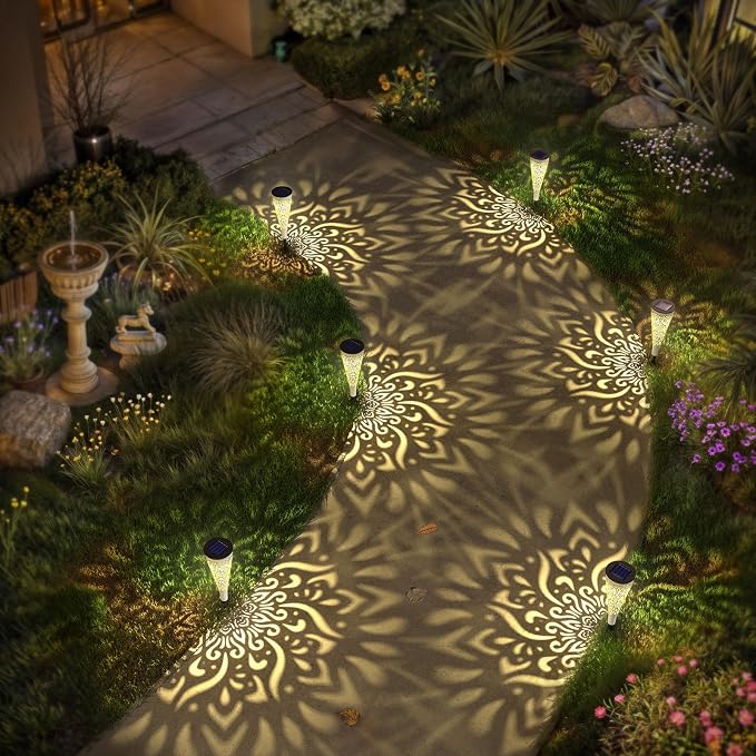 Solar Powered Walk-way Mandela light.