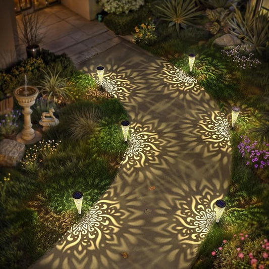 Solar Powered Walk-way Mandela light.