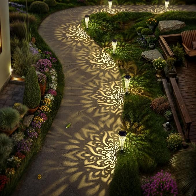 Solar Powered Walk-way Mandela light.