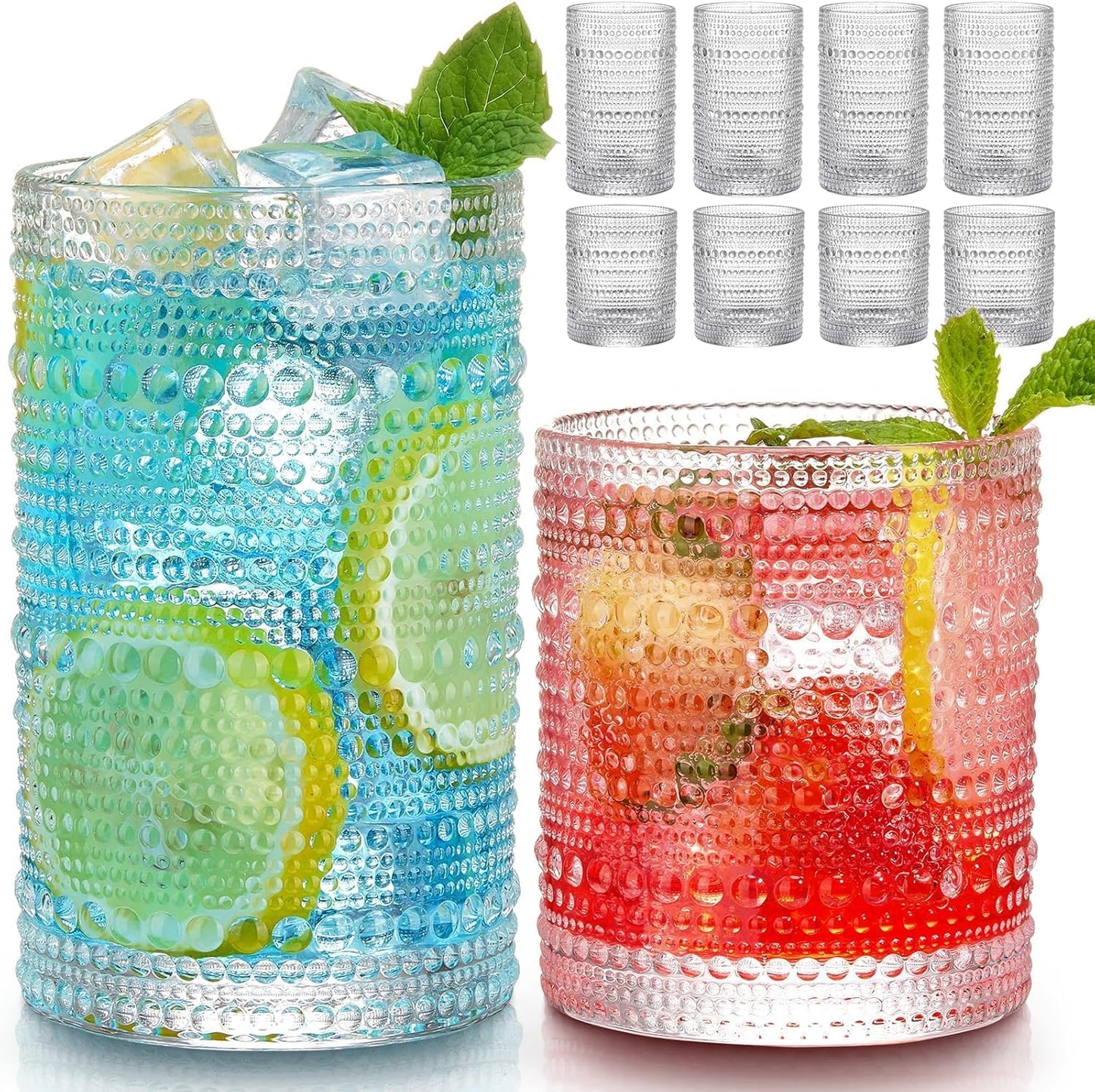 Chic Vintage Glassware Set
