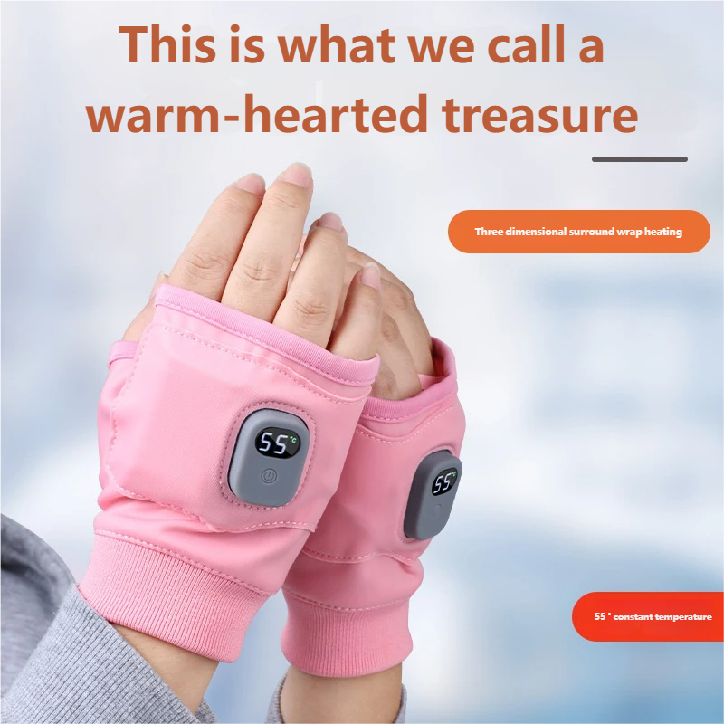 Rechargeable therapeutic heated gloves
