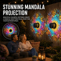 Solar Mandala Wall Light